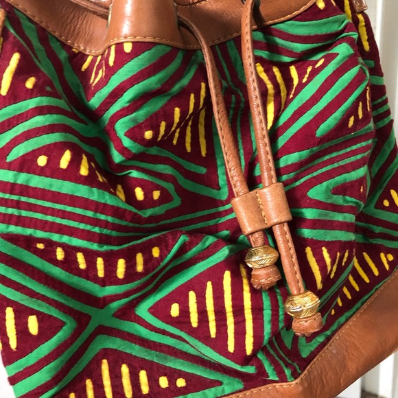 K Peterson canvas and leather purse - Picture 4 of 7